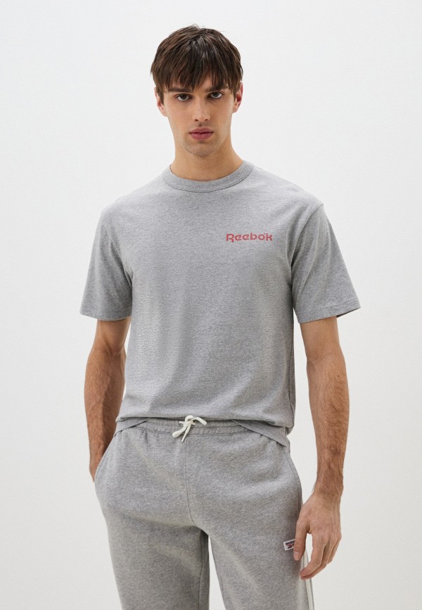 

Футболка Reebok, Серый, BASKETBALL PRACTICE TEE