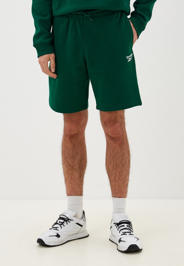 

Шорты спортивные Reebok, Зеленый, REEBOK IDENTITY SMALL LOGO FT SHORT