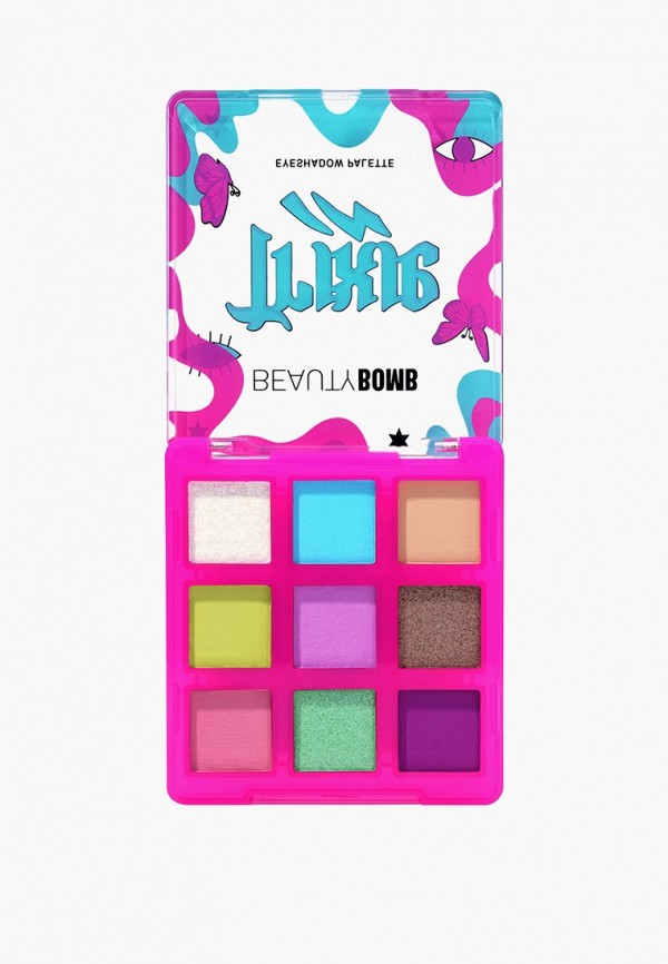 фото Палетка теней для век beauty bomb