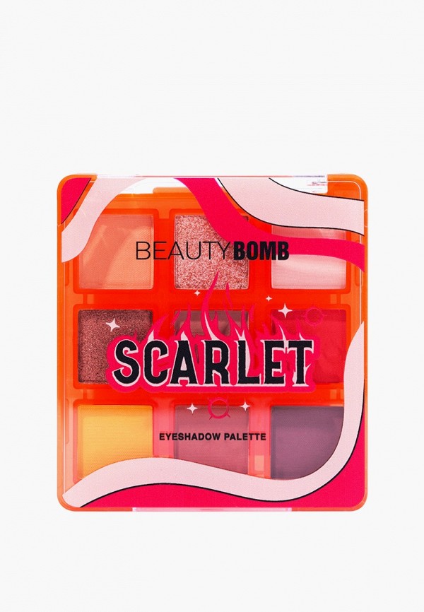 фото Палетка теней для век beauty bomb