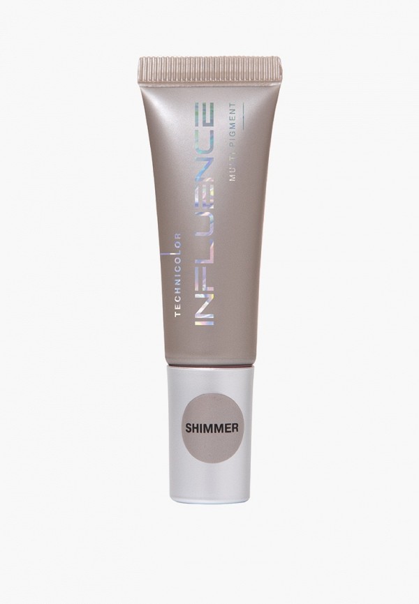 

Пигмент для макияжа Influence Beauty, Серебряный, универсальный, кремовый
