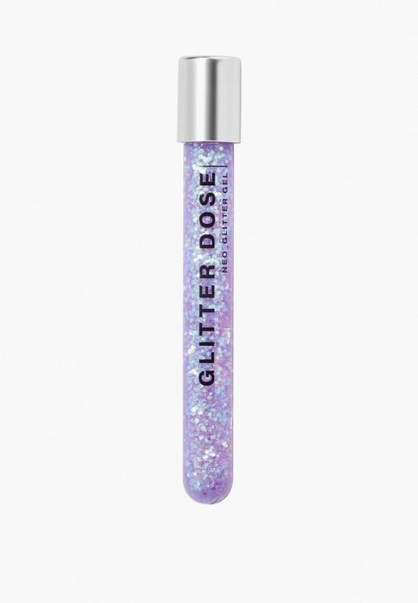 

Блестки Influence Beauty, Фиолетовый, на гелевой основе, универсальные