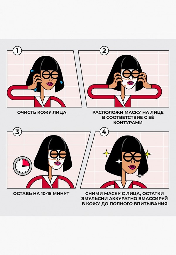 фото Набор масок для лица professor skingood