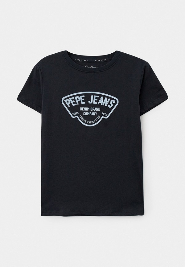 Футболка Pepe Jeans синего цвета