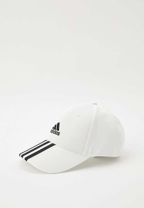 

Бейсболка adidas, Белый, BBALL 3S CAP CT