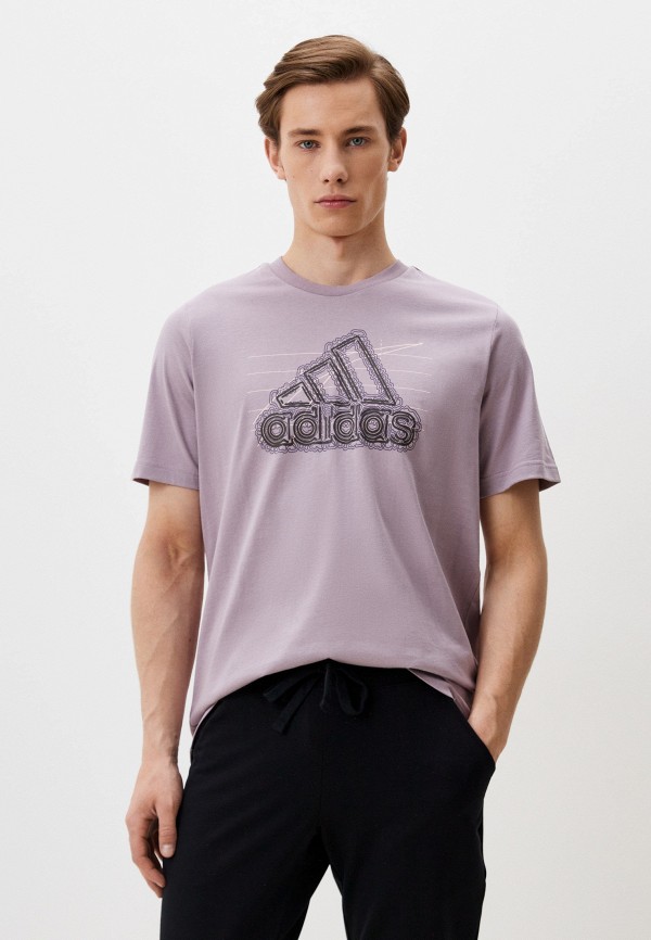 

Футболка adidas, Фиолетовый, M GROWTH BOS T