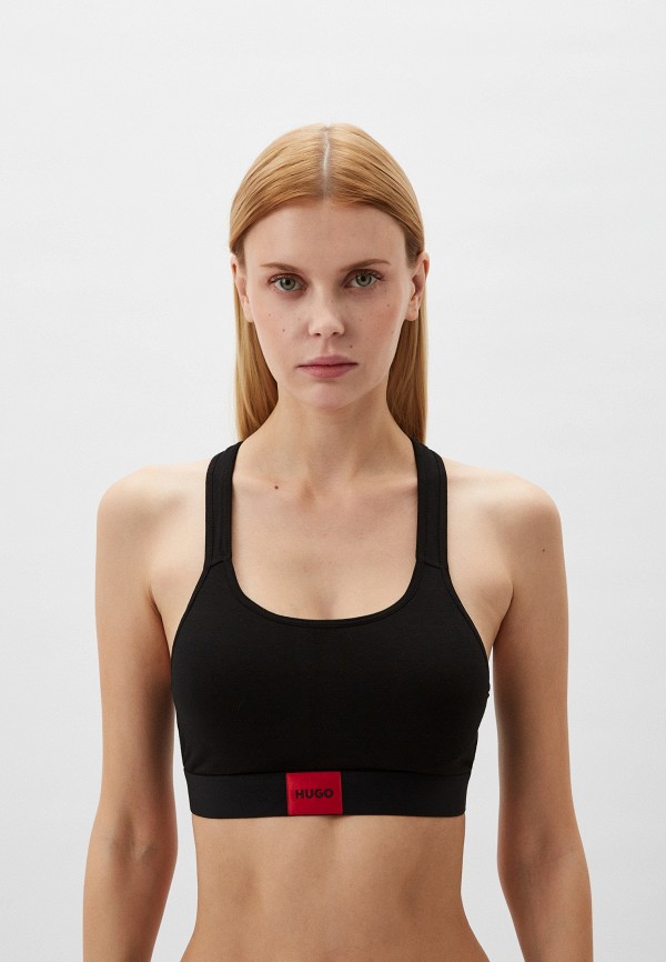 

Бюстгальтер Hugo, Черный, BRALETTE PAD.RED LAB