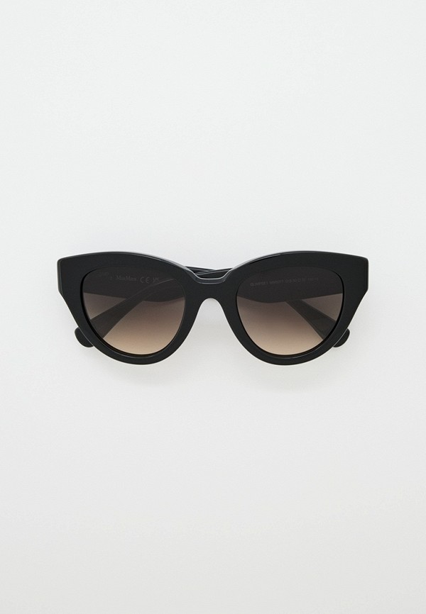

Очки солнцезащитные Max Mara, Черный, MM 0077 01B