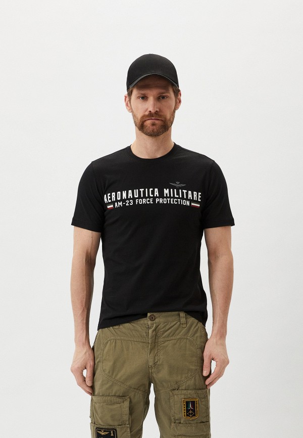 

Футболка Aeronautica Militare, Черный