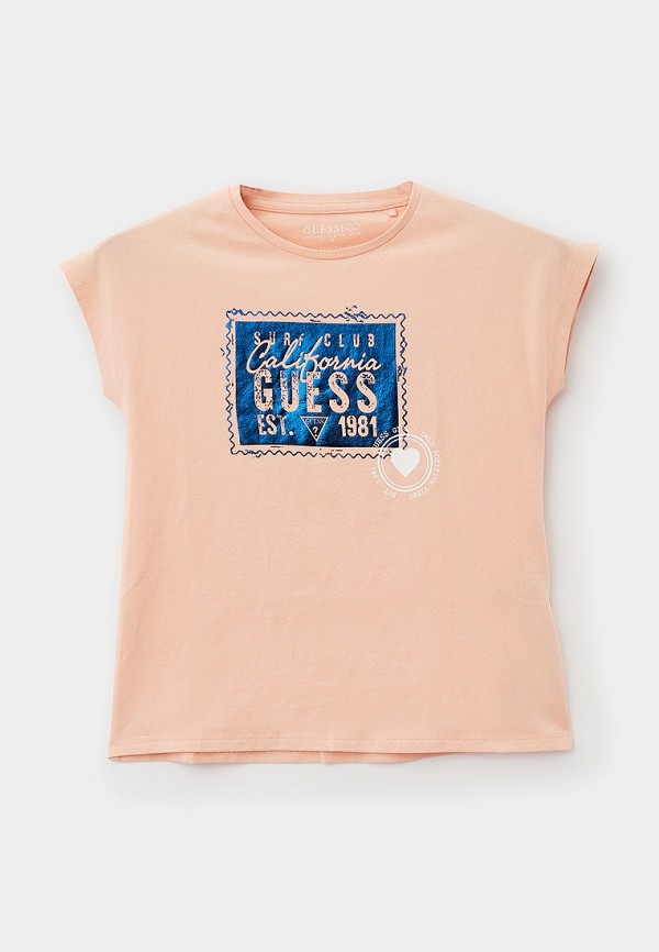 

Футболка Guess, Коралловый