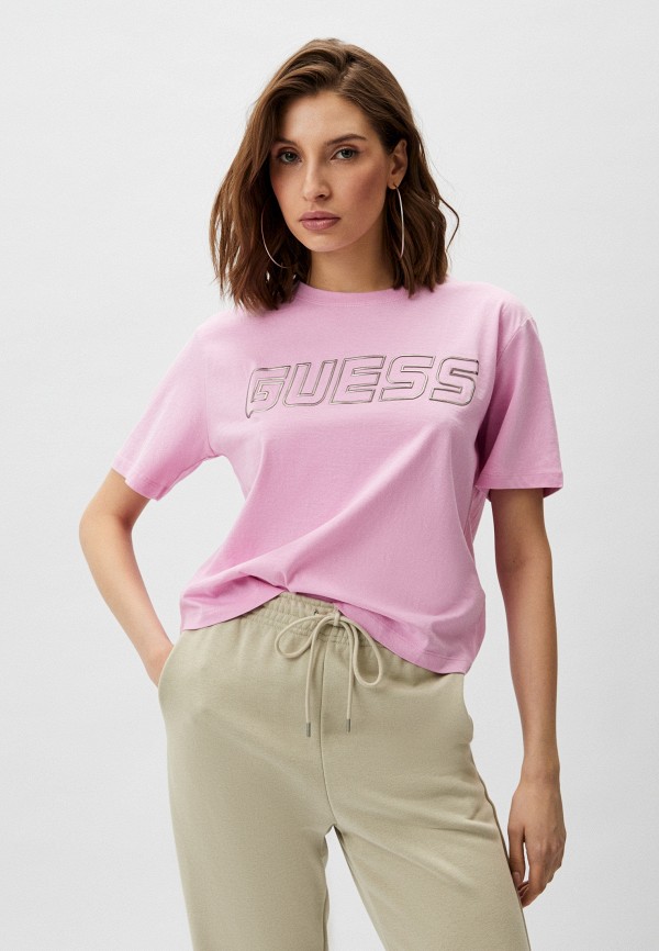 

Футболка Guess, Розовый