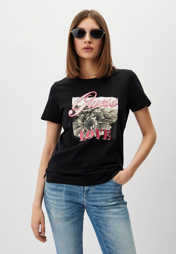 

Футболка Guess, Черный