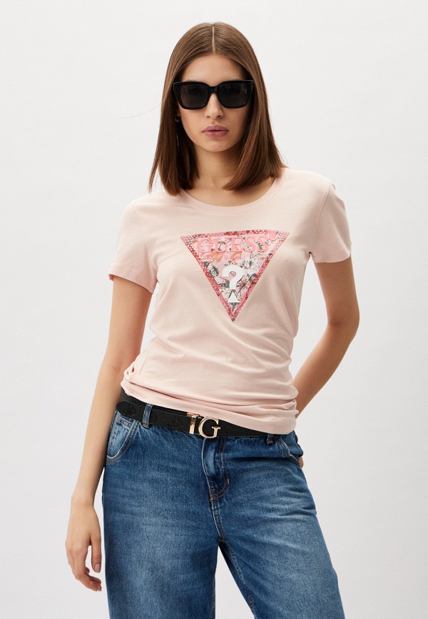 

Футболка Guess, Розовый