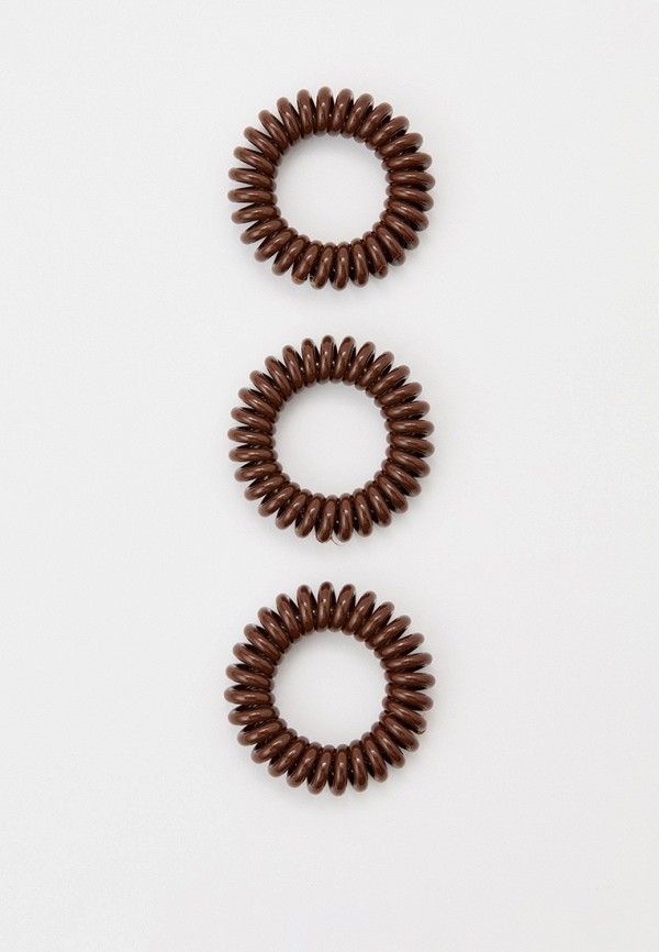 

Резинки 3 шт. invisibobble, Коричневый, для волос POWER Pretzel Brown