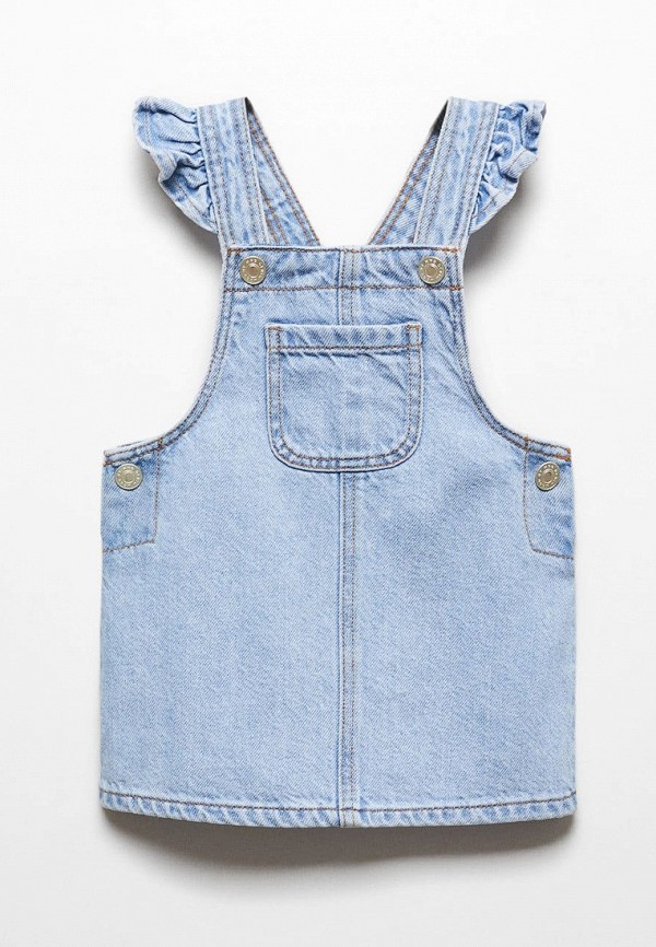 

Сарафан Mango Kids, Голубой, RUFFI