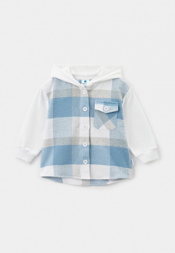 Рубашка Button Blue overshirt