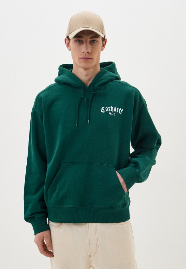 

Худи Carhartt WIP, Зеленый, Onyx Script