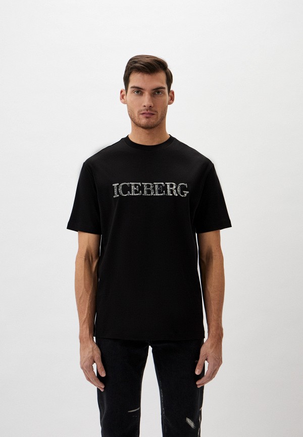 Футболка Iceberg черного цвета