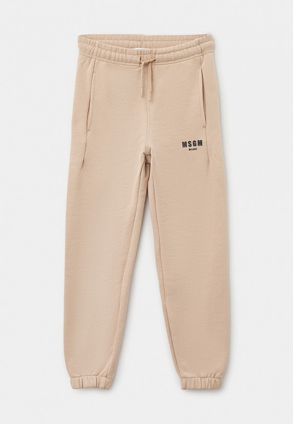 

Брюки спортивные MSGM Kids, Бежевый