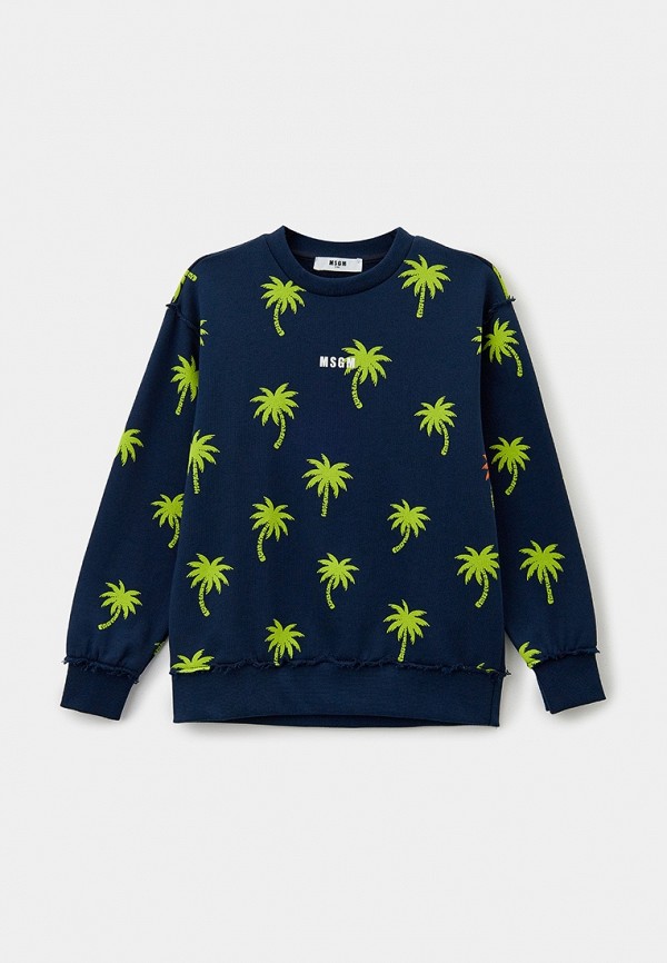 

Свитшот MSGM Kids, Синий