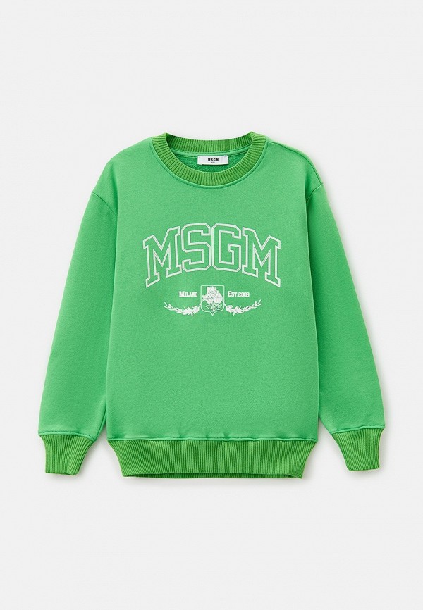 

Свитшот MSGM Kids, Зеленый