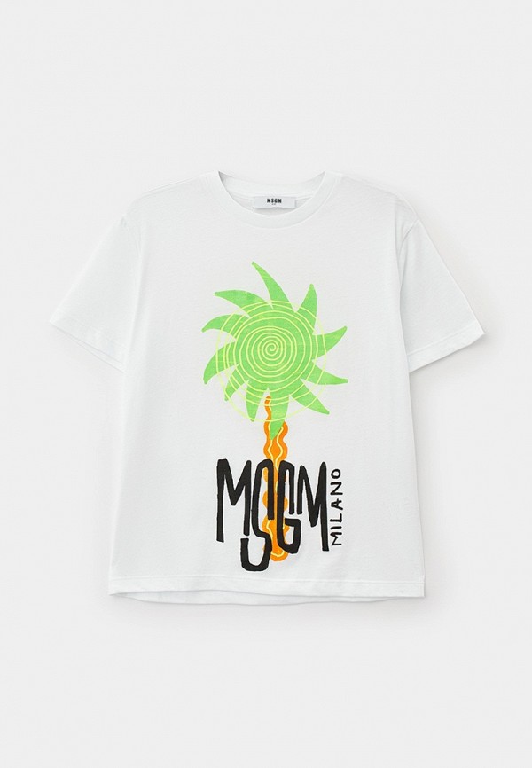 

Футболка MSGM Kids, Белый