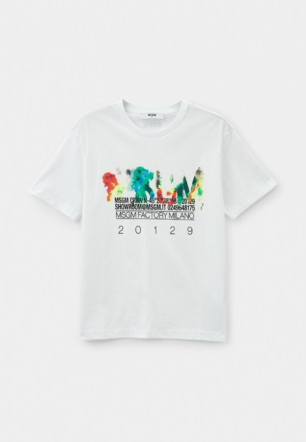 

Футболка MSGM Kids, Белый
