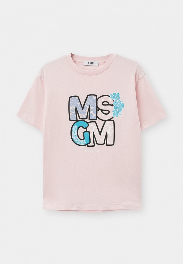 

Футболка MSGM Kids, Розовый