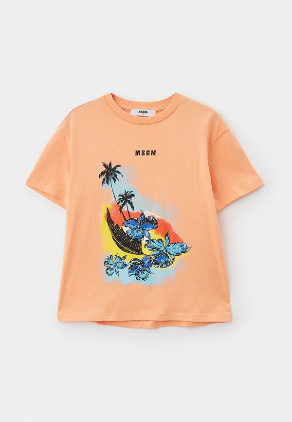 

Футболка MSGM Kids, Оранжевый