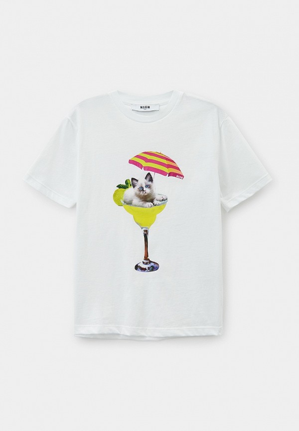 

Футболка MSGM Kids, Белый