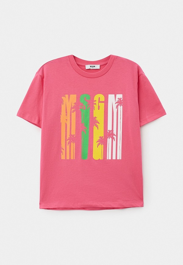 

Футболка MSGM Kids, Фуксия