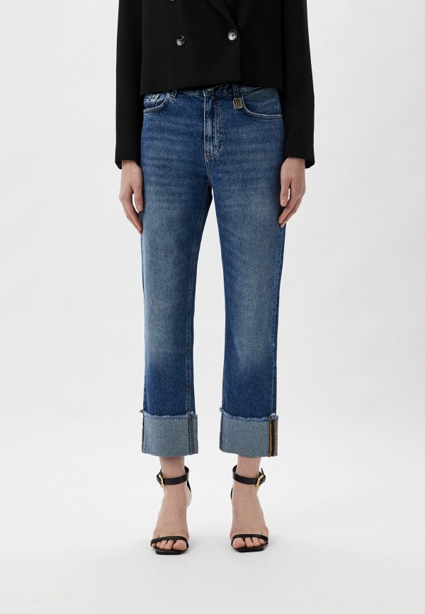 Джинсы Liu Jo STRAIGHT джинсы клеш liu jo полуприлегающие средняя посадка утепленные размер 27 синий