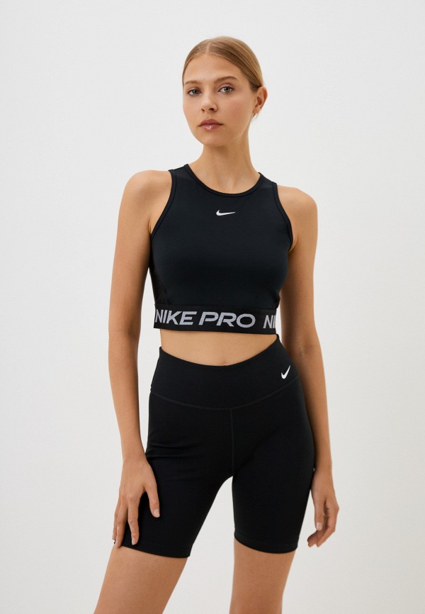 Топ спортивный Nike черного цвета