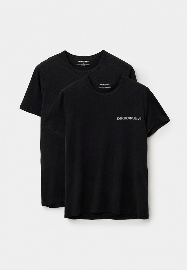 

Футболки домашние 2 шт. Emporio Armani, Черный