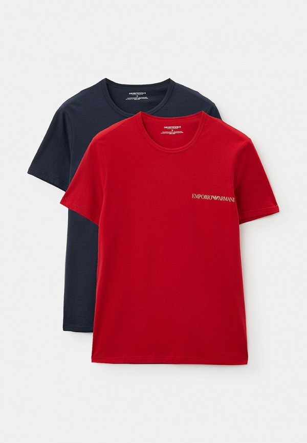 

Футболки домашние 2 шт. Emporio Armani, Разноцветный