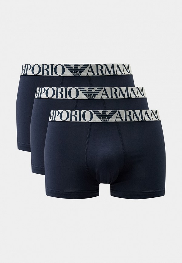 

Трусы 3 шт. Emporio Armani, Синий