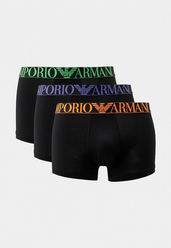 

Трусы 3 шт. Emporio Armani, Черный