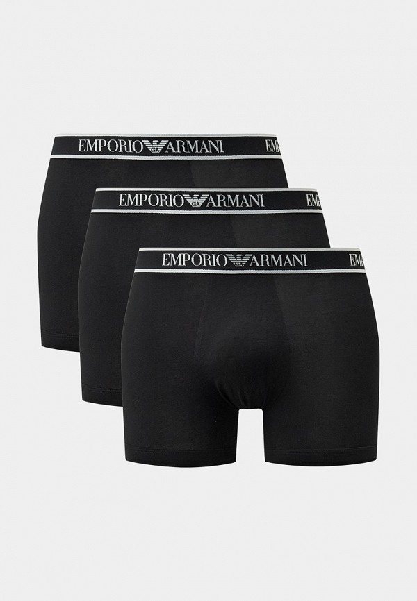 

Трусы 3 шт. Emporio Armani, Черный