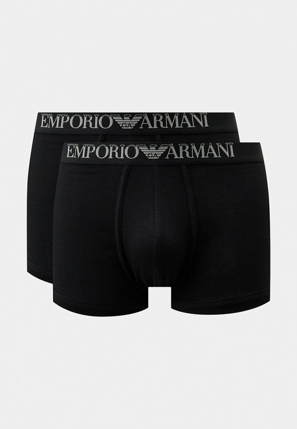 Трусы 2 шт. Emporio Armani черного цвета