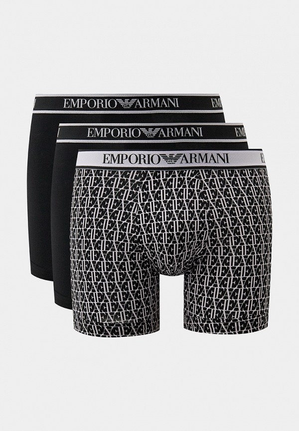 

Трусы 3 шт. Emporio Armani, Черный