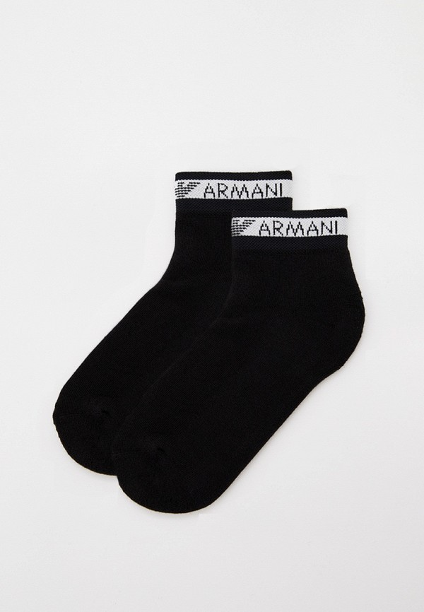 Носки 2 пары Emporio Armani черного цвета