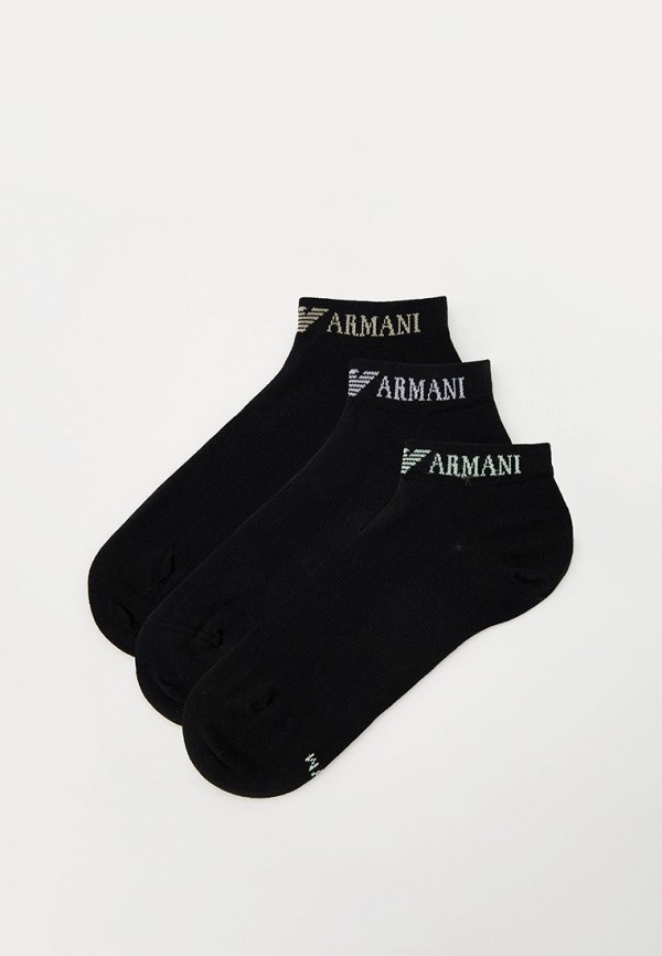 

Носки 3 пары Emporio Armani, Черный