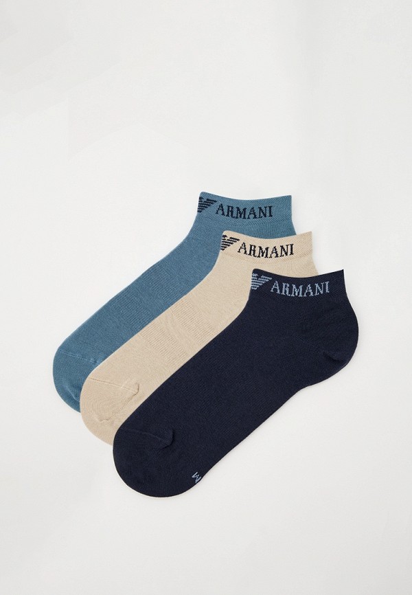 

Носки 3 пары Emporio Armani, Разноцветный
