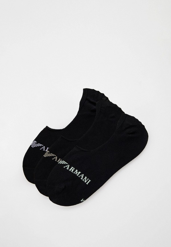 

Подследники 3 пары Emporio Armani, Черный