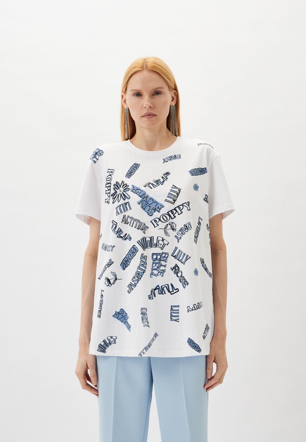 

Футболка Twinset Milano, Белый, ACTITUDE