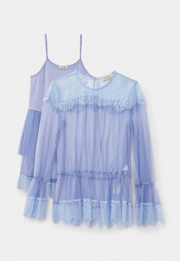 

Платье и блуза Twinset Milano, Фиолетовый