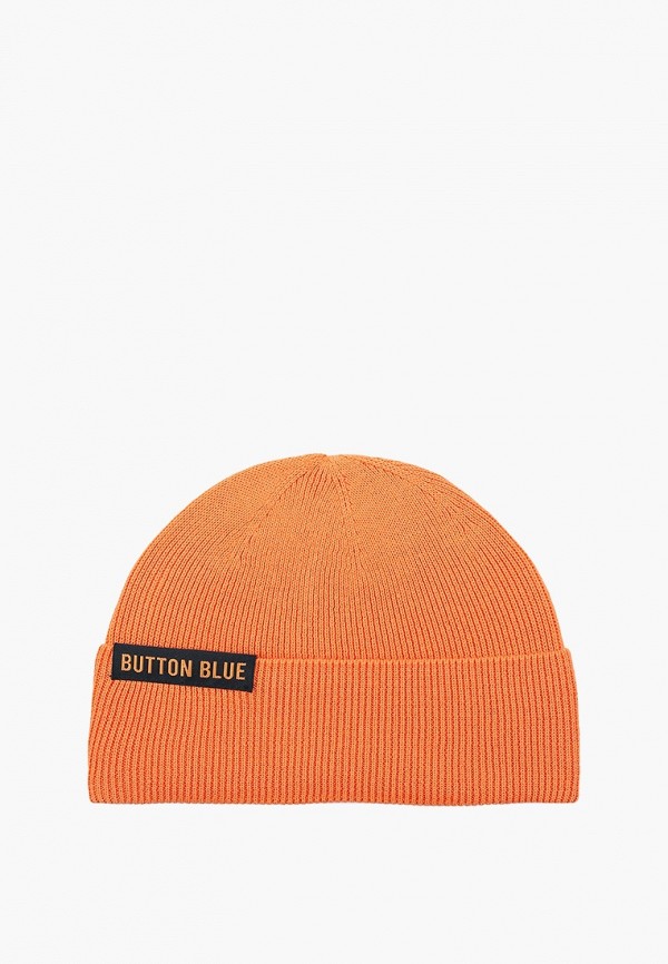 Шапка Button Blue оранжевого цвета