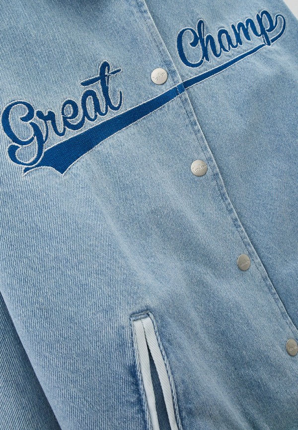 фото Куртка джинсовая button blue