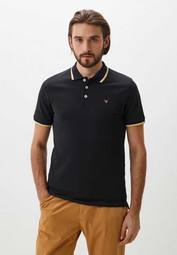 

Поло Jack & Jones, Черный