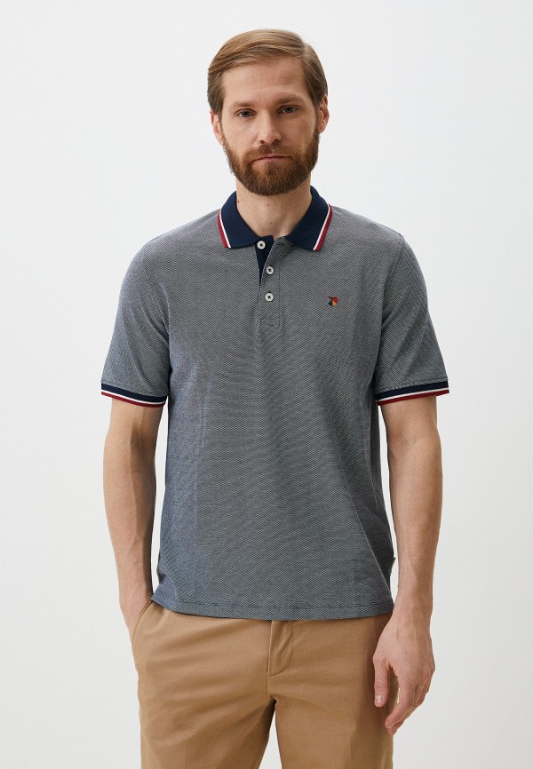 

Поло Jack & Jones, Синий